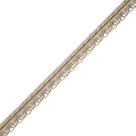 1/2" Au Naturel Gimp Trim by Samuel & Sons in Pale Grey