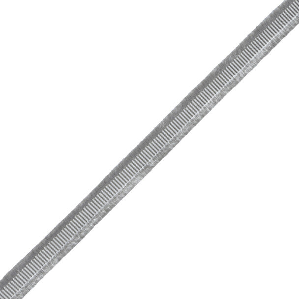Délicat Silk Gimp Trim by Samuel & Sons in Platinum