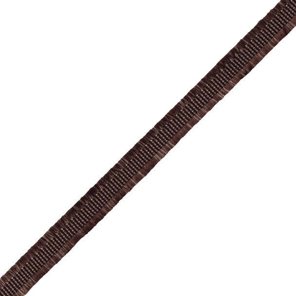 Délicat Silk Gimp Trim by Samuel & Sons in Walnut