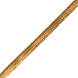 Délicat Silk Gimp Trim by Samuel & Sons in Gold
