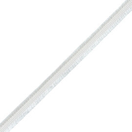 Délicat Silk Gimp Trim by Samuel & Sons in White