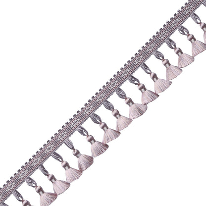 Délicat Silk Tassel Fringe Trim by Samuel & Sons in Lilac