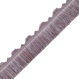 Délicat Silk Cut Fringe Trim by Samuel & Sons in Lilac