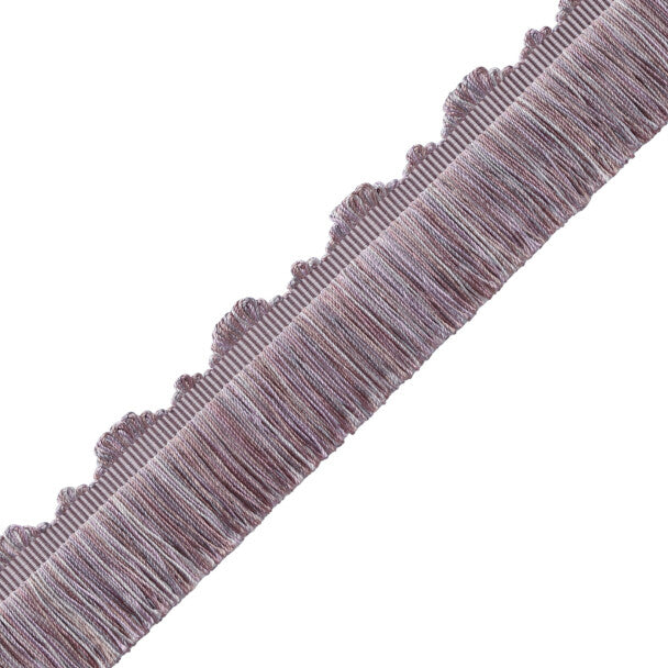 Délicat Silk Cut Fringe Trim by Samuel & Sons in Lilac