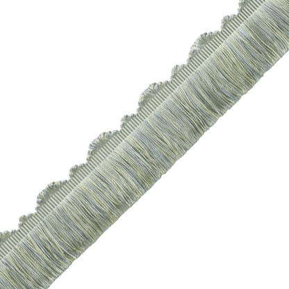 Délicat Silk Cut Fringe Trim by Samuel & Sons in Honeydew