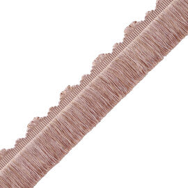 Délicat Silk Cut Fringe Trim by Samuel & Sons in Blush