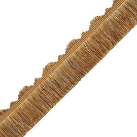 Délicat Silk Cut Fringe Trim by Samuel & Sons in Gold
