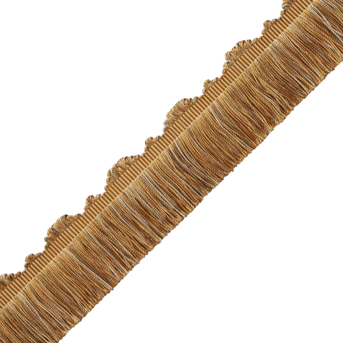 Délicat Silk Cut Fringe Trim by Samuel & Sons in Gold