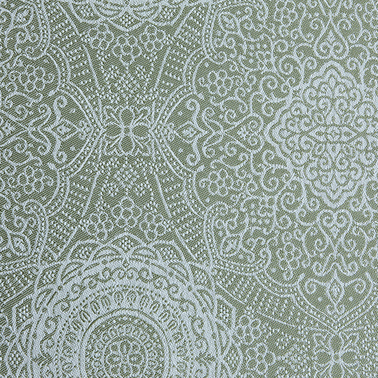 Damask Fabric by George Spencer Designs in Fennel