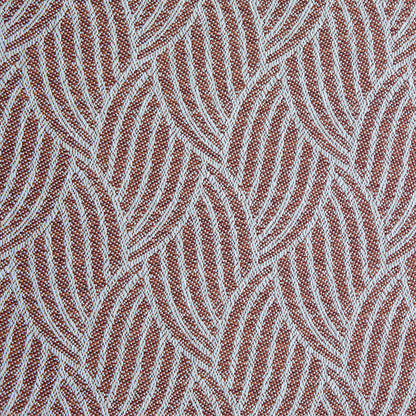 Palm Leaf Fabric by George Spencer Designs in Russet