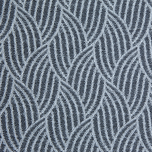 Palm Leaf Fabric by George Spencer Designs in Eclipse