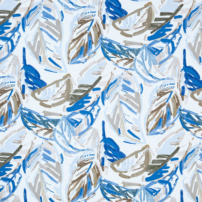 Cinchona Fabric by George Spencer Designs in Lagoon