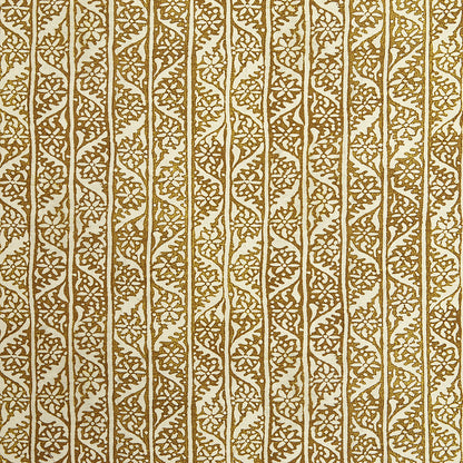 Hedera Fabric by George Spencer Designs in Gold