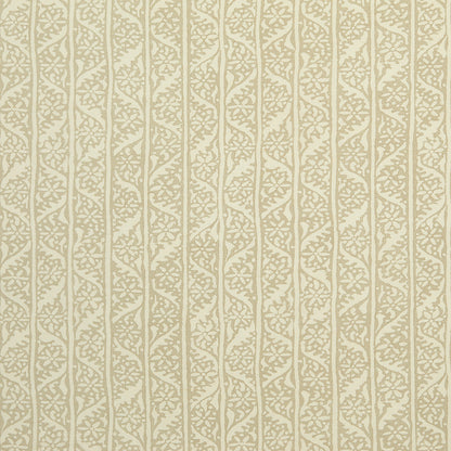 Hedera Fabric by George Spencer Designs in Latte