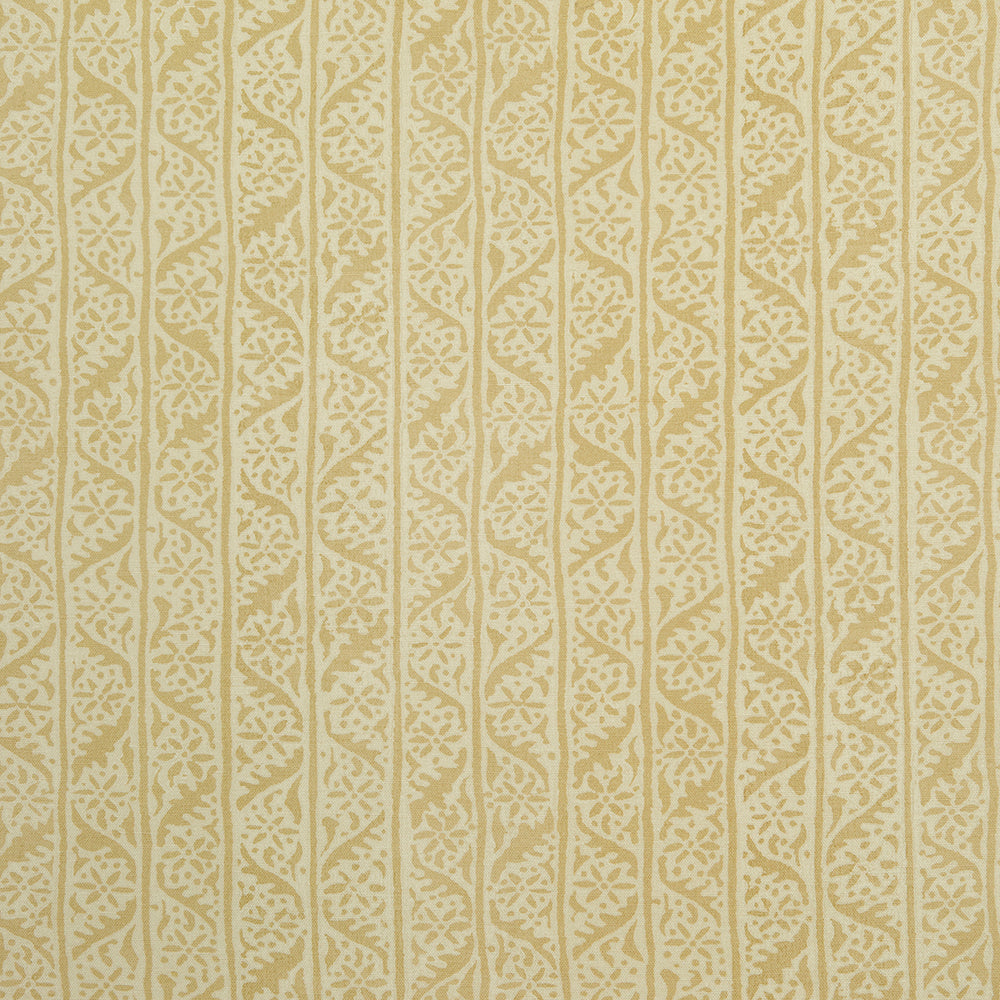 Hedera Fabric by George Spencer Designs in Hay