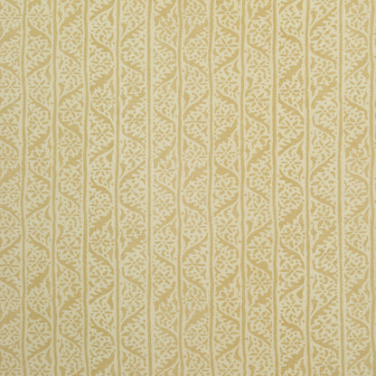 Hedera Fabric by George Spencer Designs in Hay