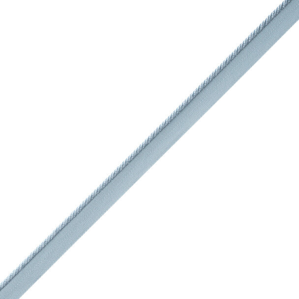 Délicat Silk Cord With Tape Trim by Samuel & Sons in Ice Blue