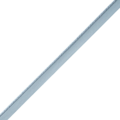 Délicat Silk Cord With Tape Trim by Samuel & Sons in Ice Blue