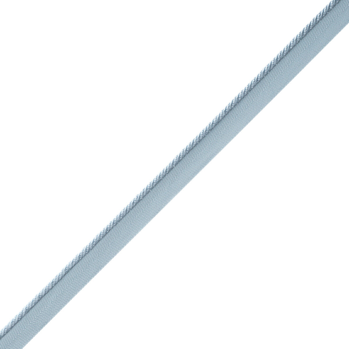 Délicat Silk Cord With Tape Trim by Samuel & Sons in Ice Blue