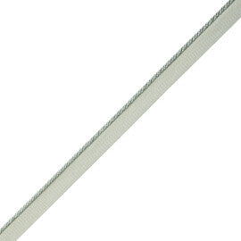 Délicat Silk Cord With Tape Trim by Samuel & Sons in Honeydew