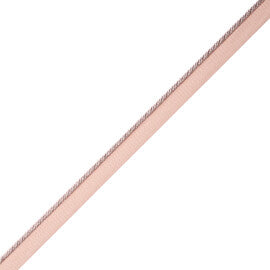 Délicat Silk Cord With Tape Trim by Samuel & Sons in Blush