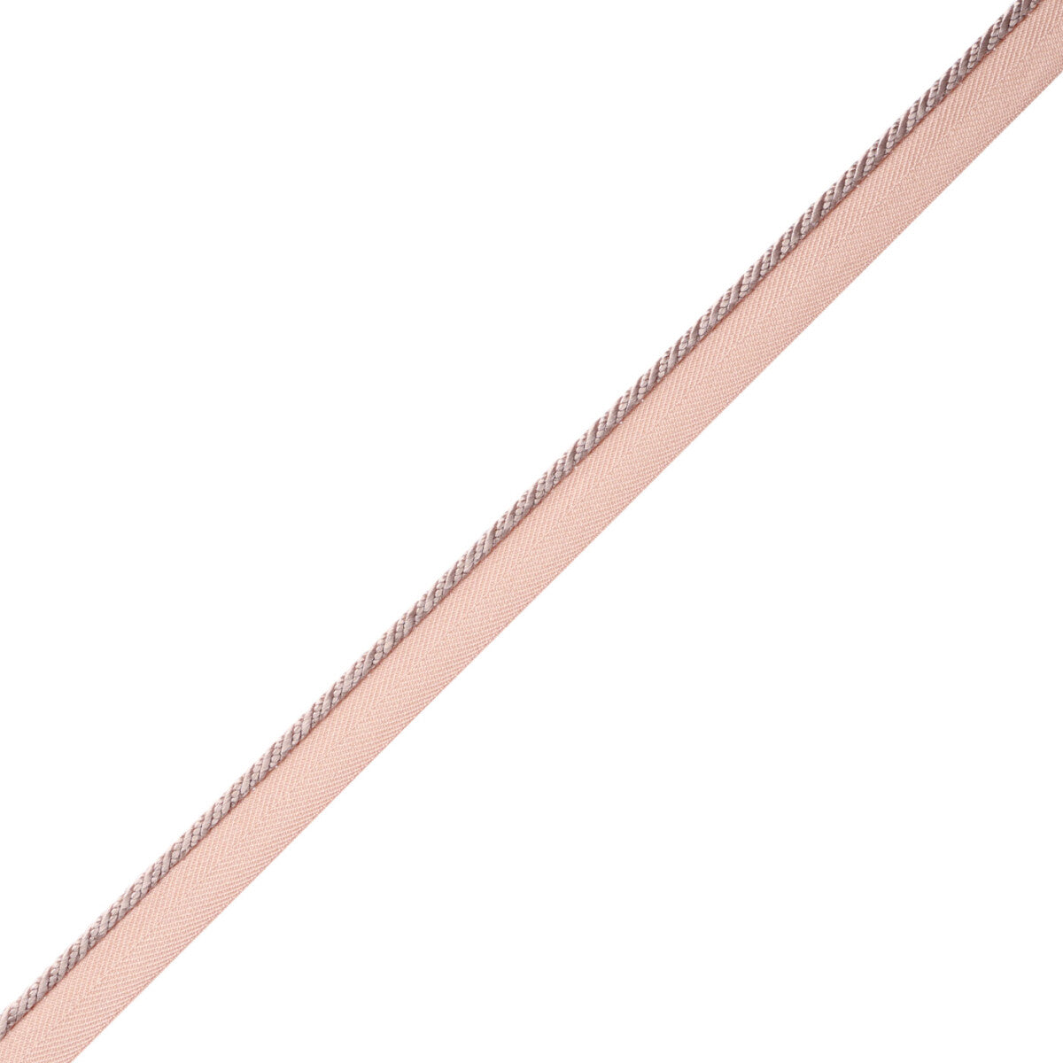 Délicat Silk Cord With Tape Trim by Samuel & Sons in Blush