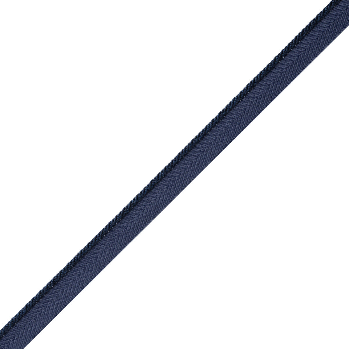 Délicat Silk Cord With Tape Trim by Samuel & Sons in Navy