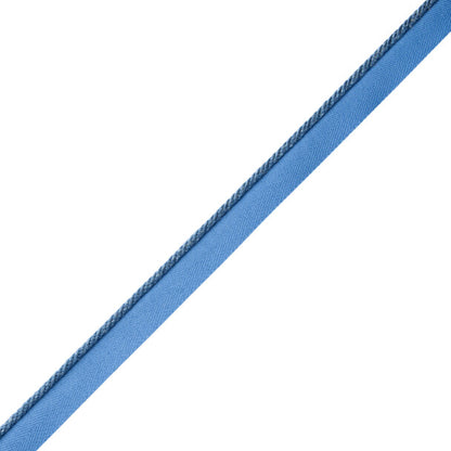 Délicat Silk Cord With Tape Trim by Samuel & Sons in French Blue