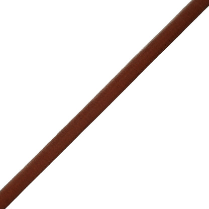 3/8" (10 Mm) Leather Border Trim by Samuel & Sons in Mahogany