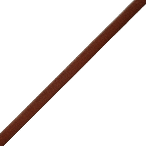 3/8" (10 Mm) Leather Border Trim by Samuel & Sons in Mahogany