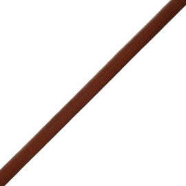 3/8" (10 Mm) Leather Border Trim by Samuel & Sons in Mahogany