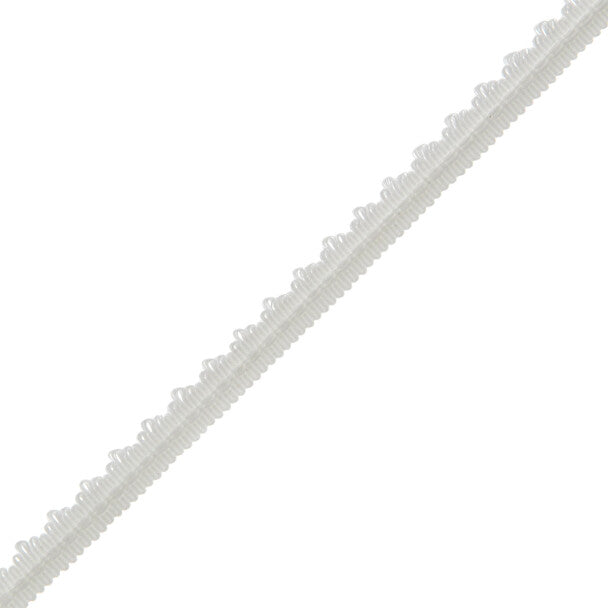 1/2" Lancaster Gimp Trim by Samuel & Sons in Snow White
