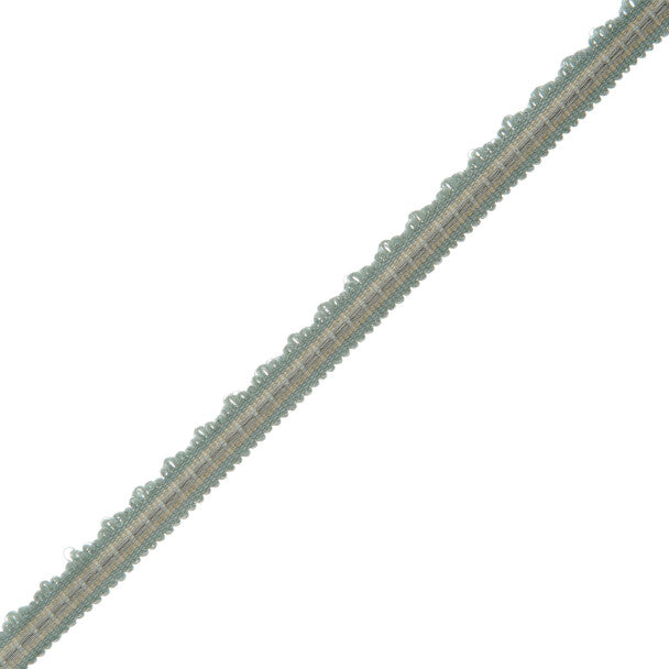 1/2" Lancaster Gimp Trim by Samuel & Sons in Aqua