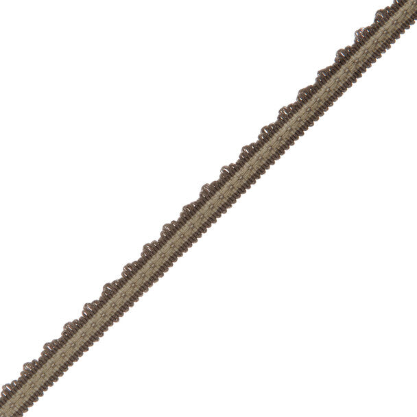 1/2" Lancaster Gimp Trim by Samuel & Sons in Charcoal