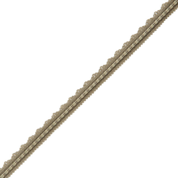 1/2" Lancaster Gimp Trim by Samuel & Sons in Pewter