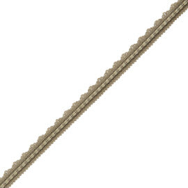 1/2" Lancaster Gimp Trim by Samuel & Sons in Pewter