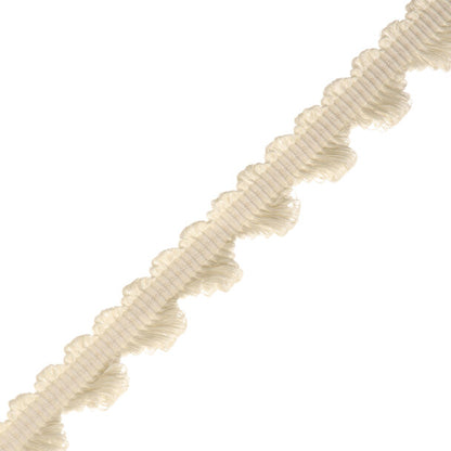 Lancaster Fan Edge Trim by Samuel & Sons in Cream
