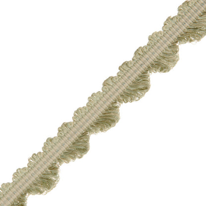 Lancaster Fan Edge Trim by Samuel & Sons in Sea Mist