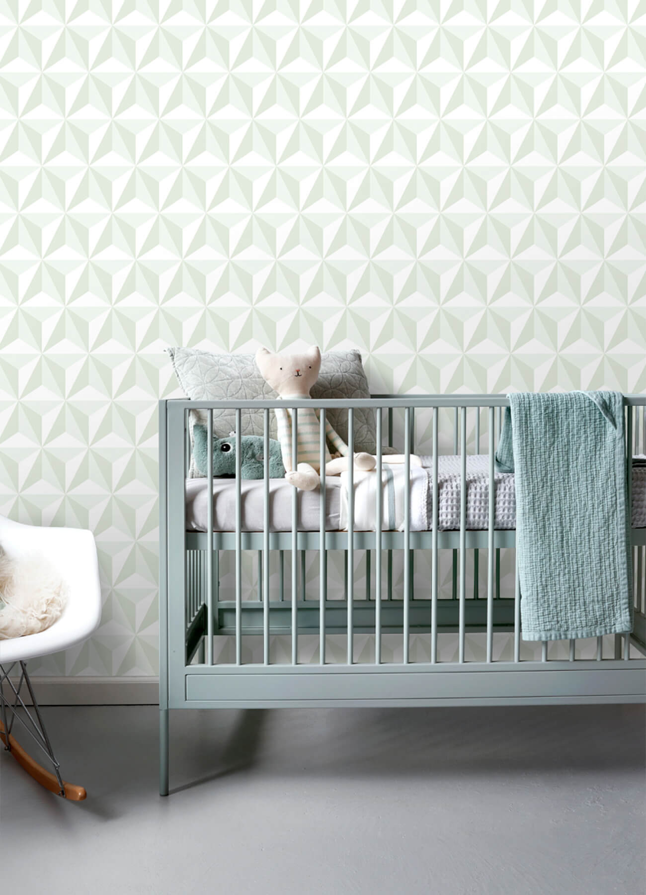 Fable Adella Geometric Wallpaper