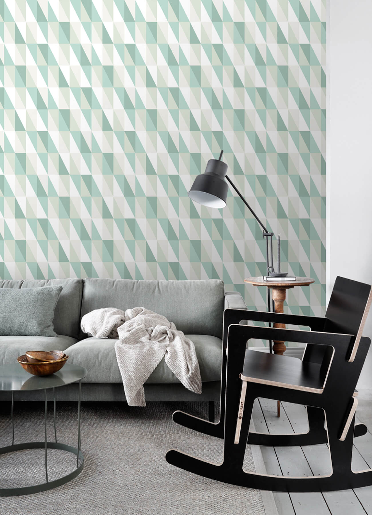 Fable Inez Geometric Wallpaper