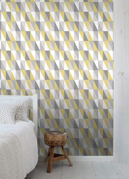 Fable Inez Geometric Wallpaper