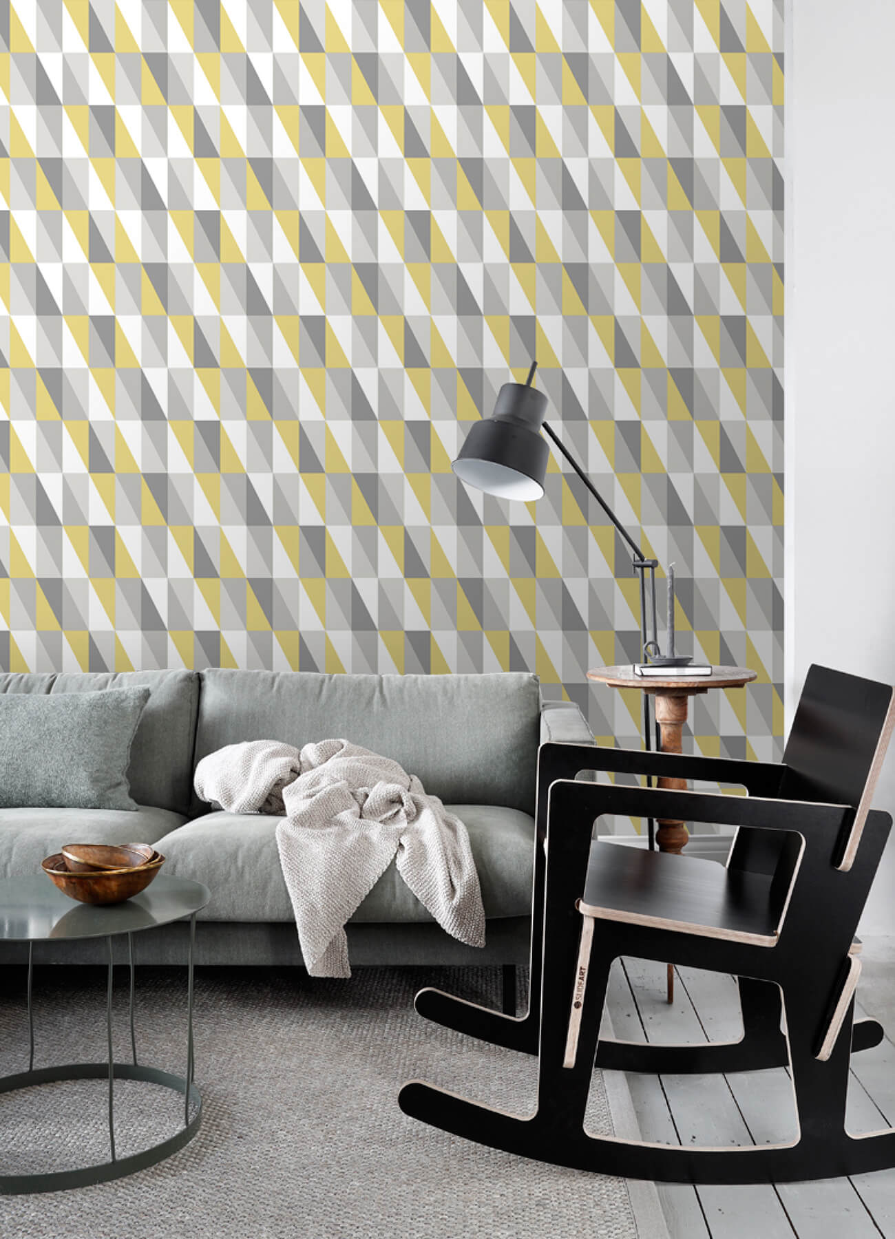 Fable Inez Geometric Wallpaper