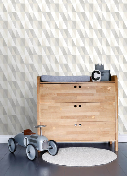 Fable Inez Geometric Wallpaper