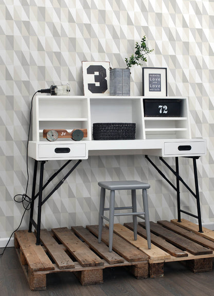 Fable Inez Geometric Wallpaper