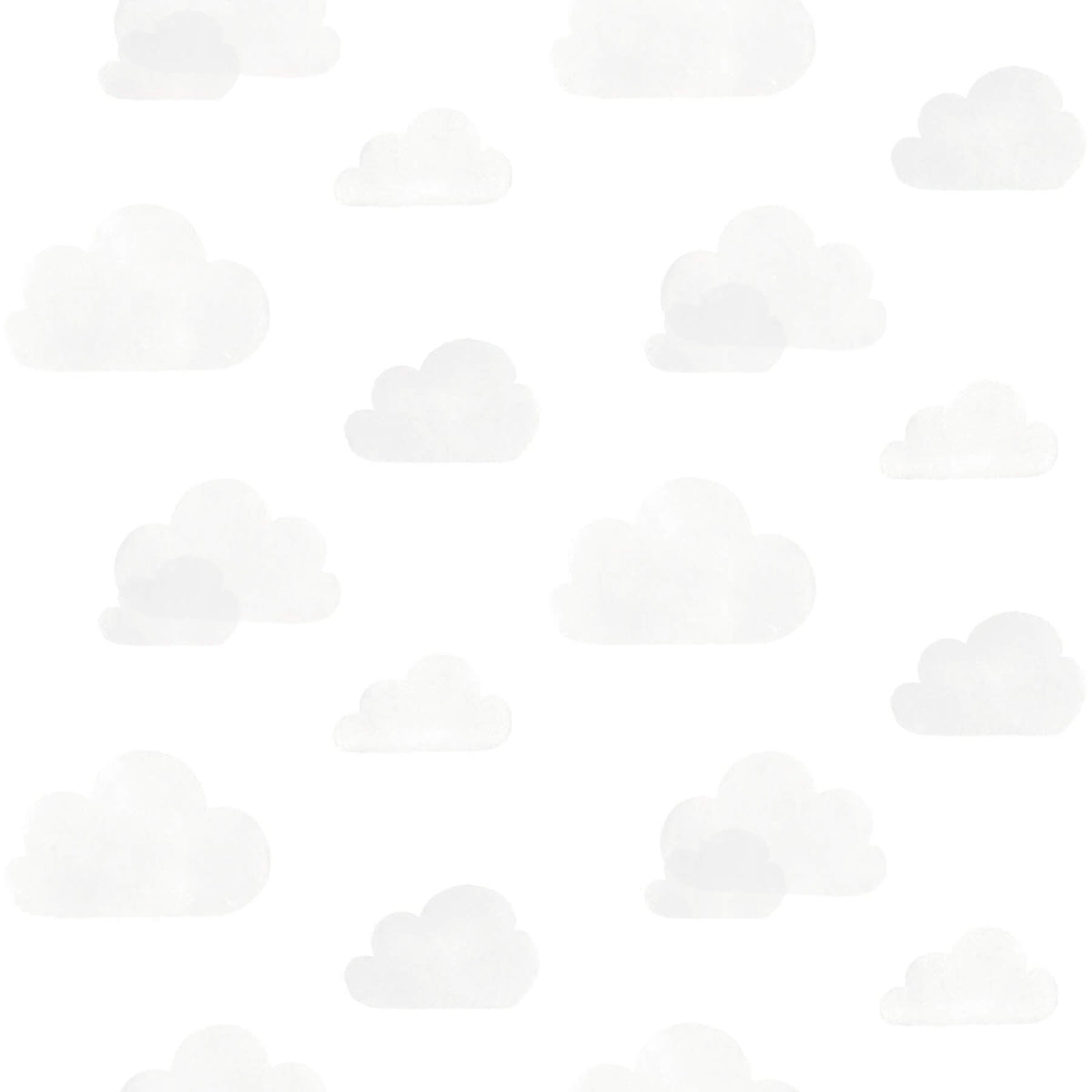 Chesapeake Fable Irie Clouds Wallpaper - Grey, kids