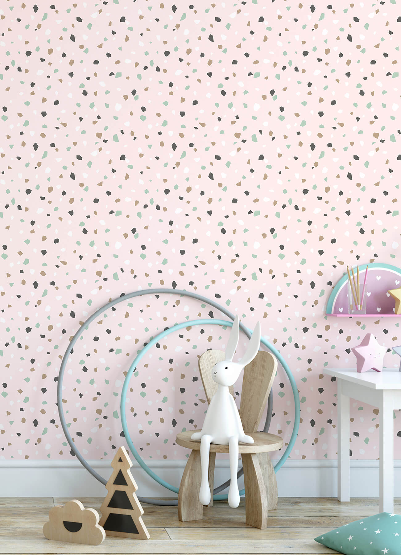Fable Ona Terrazzo Wallpaper