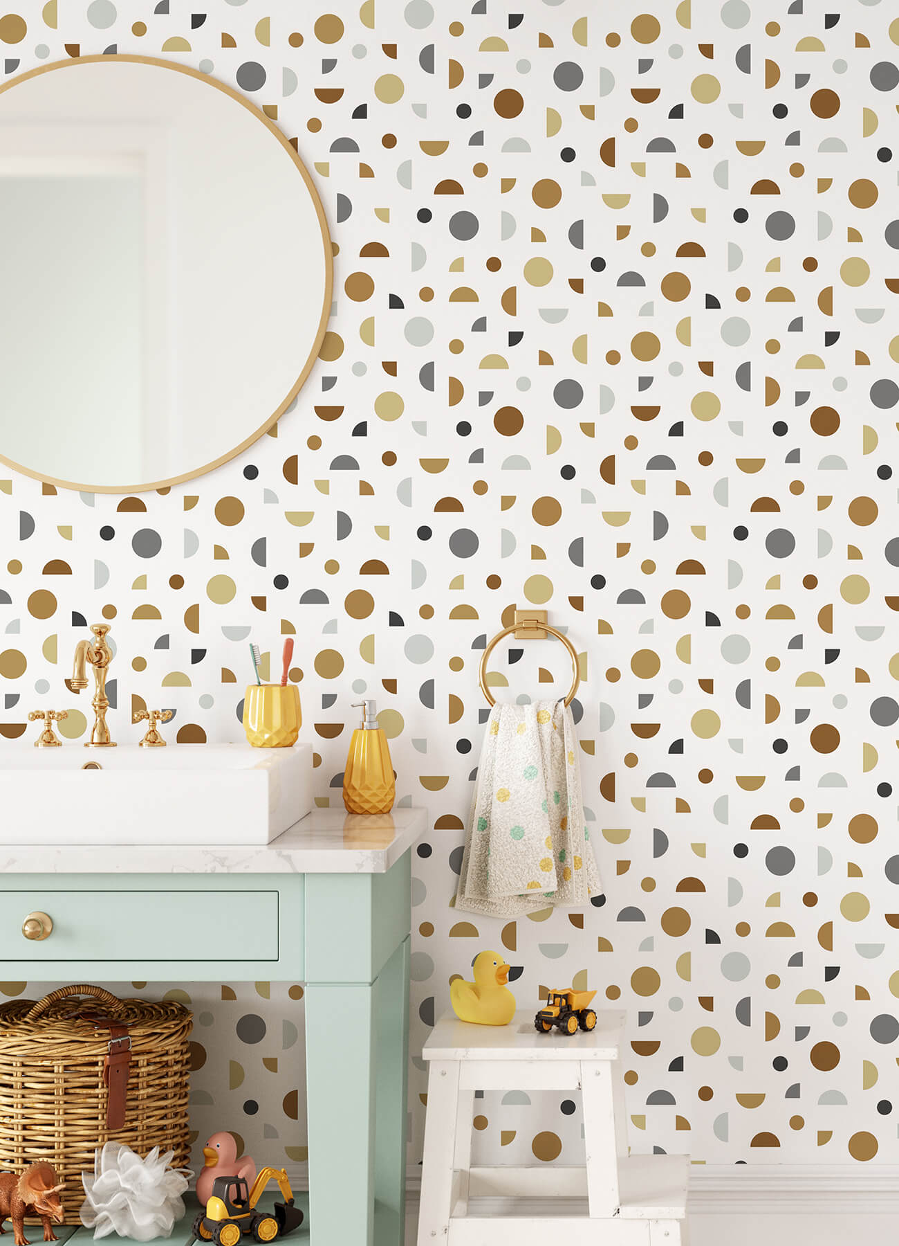 Fable Marilee Circles Wallpaper