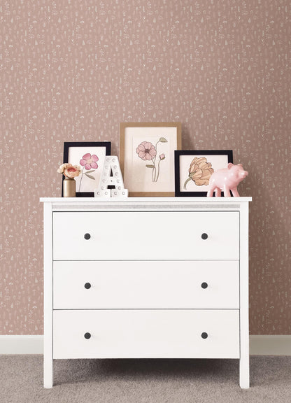 Fable Tatula Floral Wallpaper