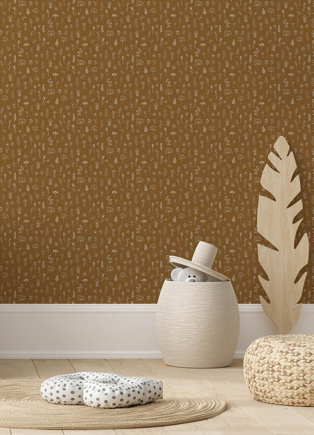 Fable Tatula Floral Wallpaper