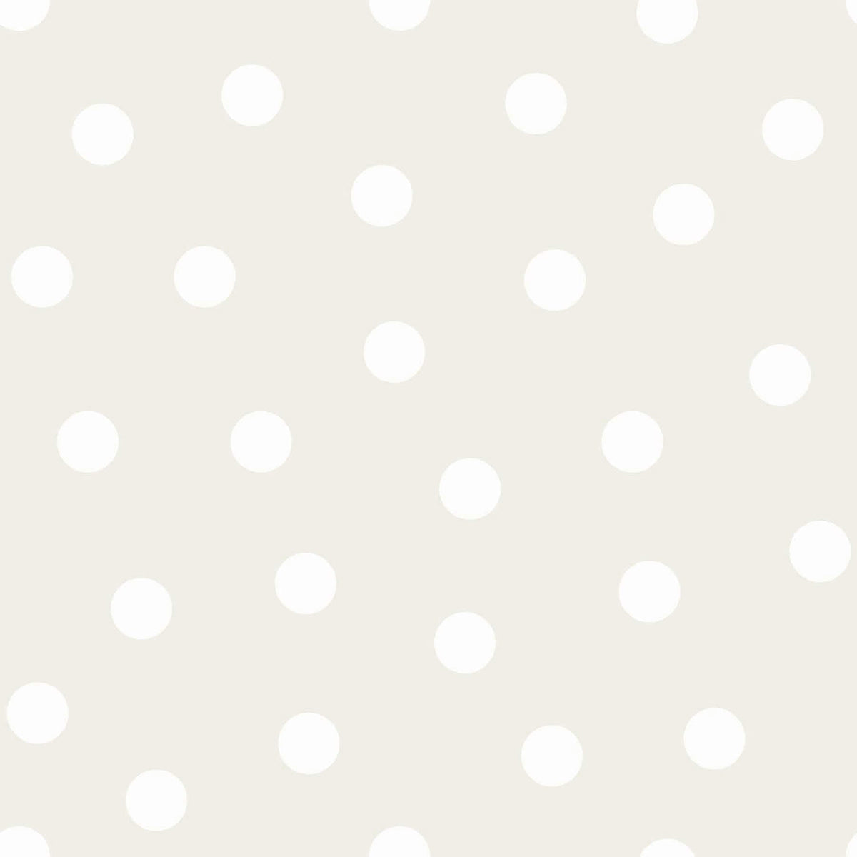 Chesapeake Fable Jubilee Dots Wallpaper - Silver, kids in pink, grey